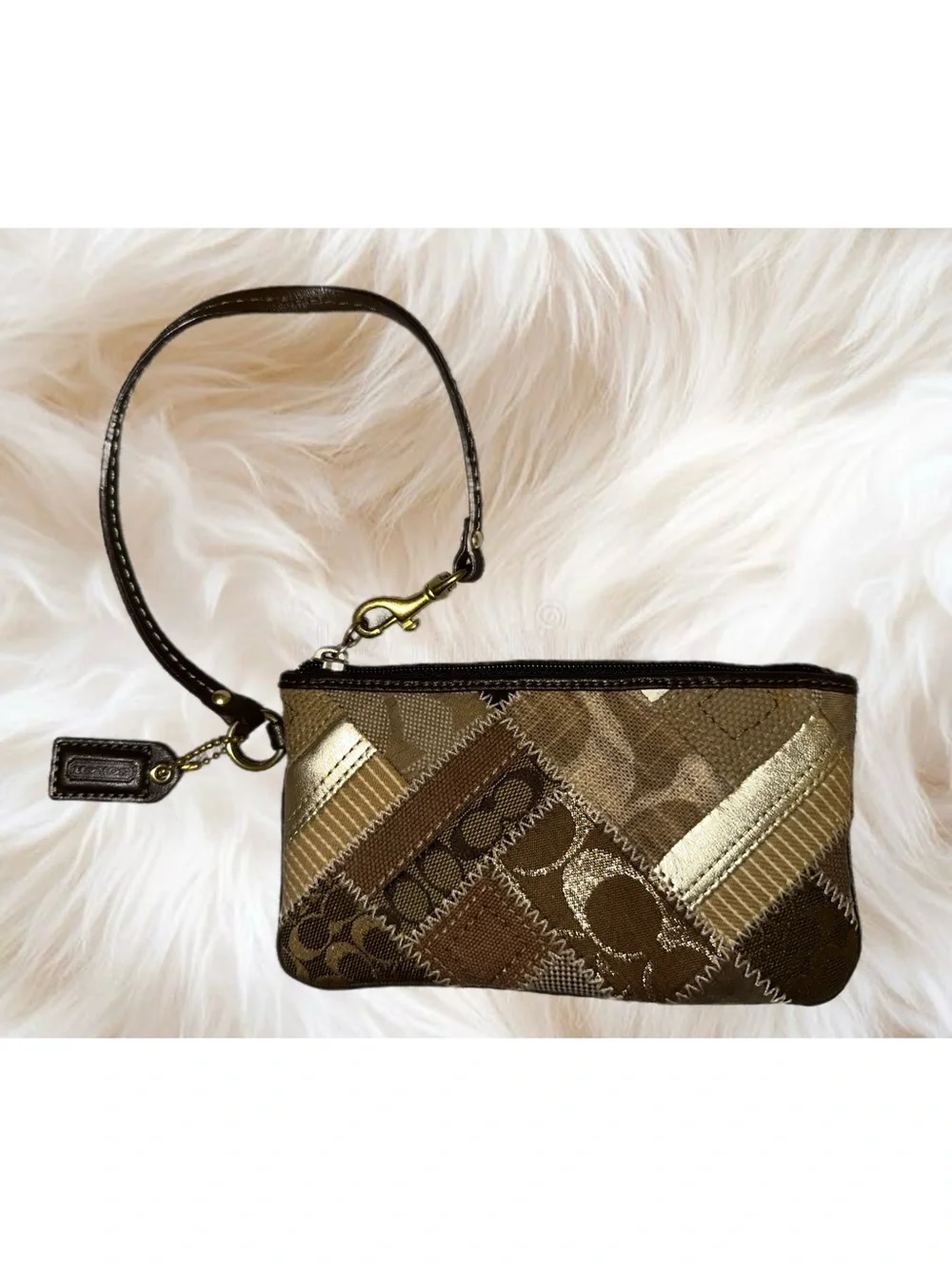 Coach Vintage Y2K Heritage Patchwork